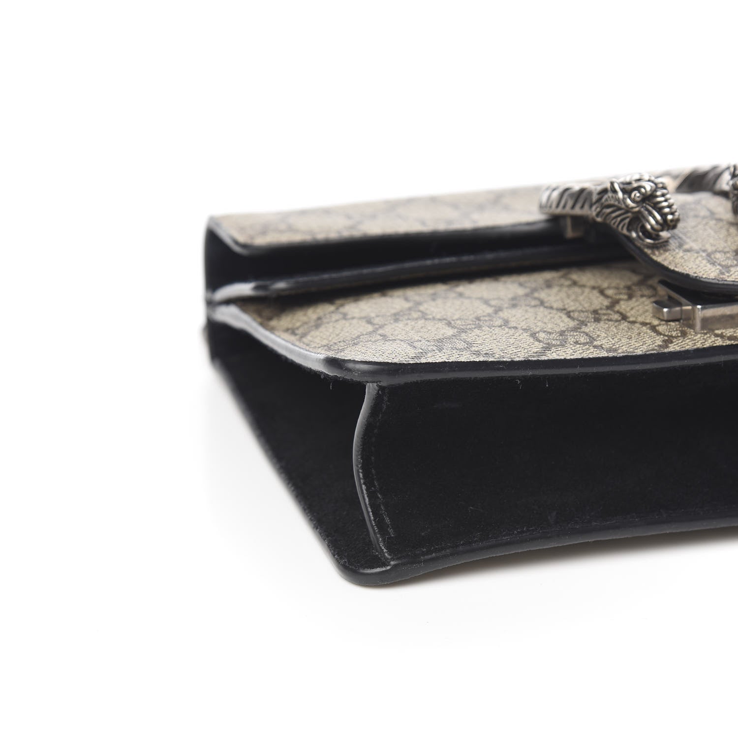 Gucci GG Supreme Monogram Mini Dionysus Shoulder Bag Black 8 of 10