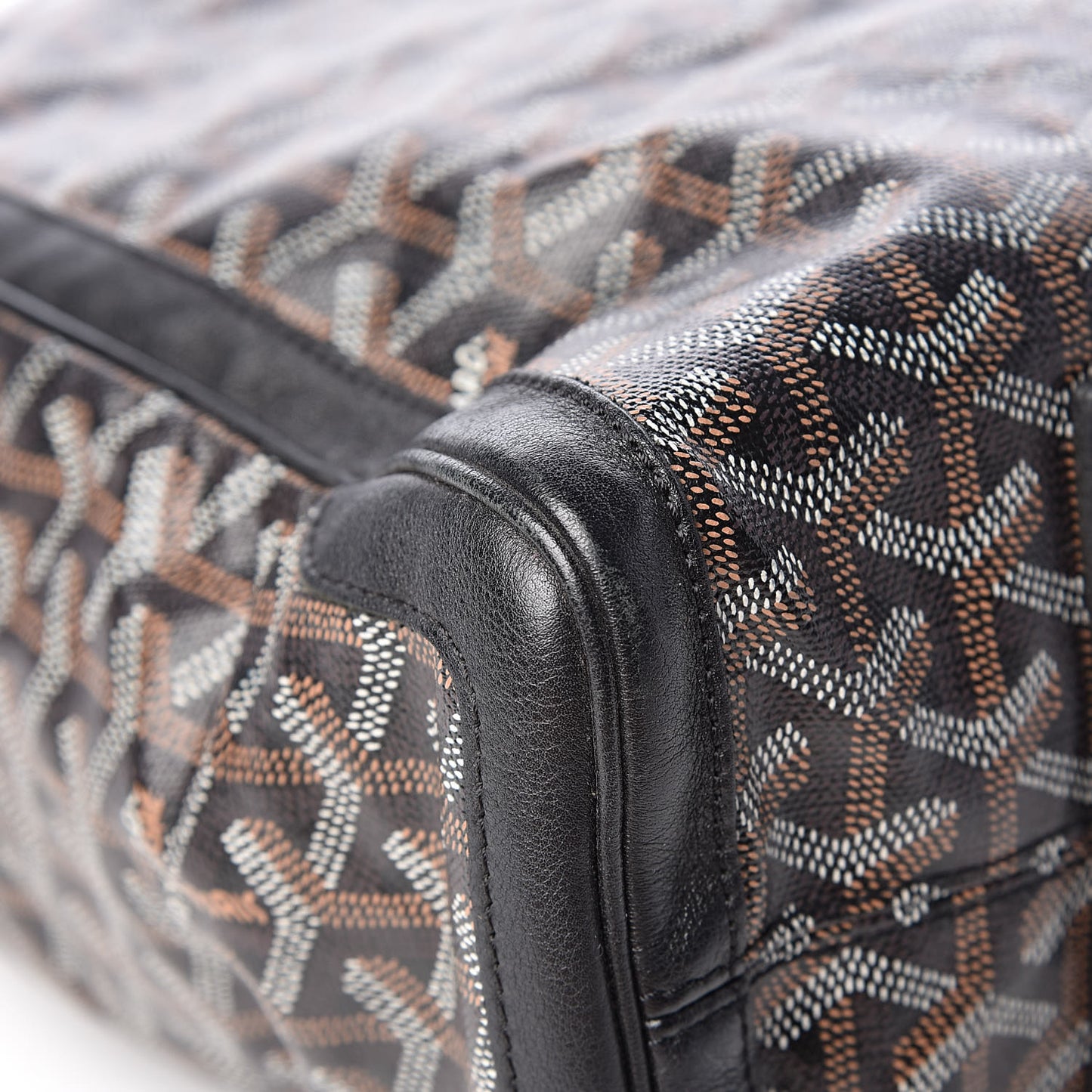Goyardine Voltaire Tote Black