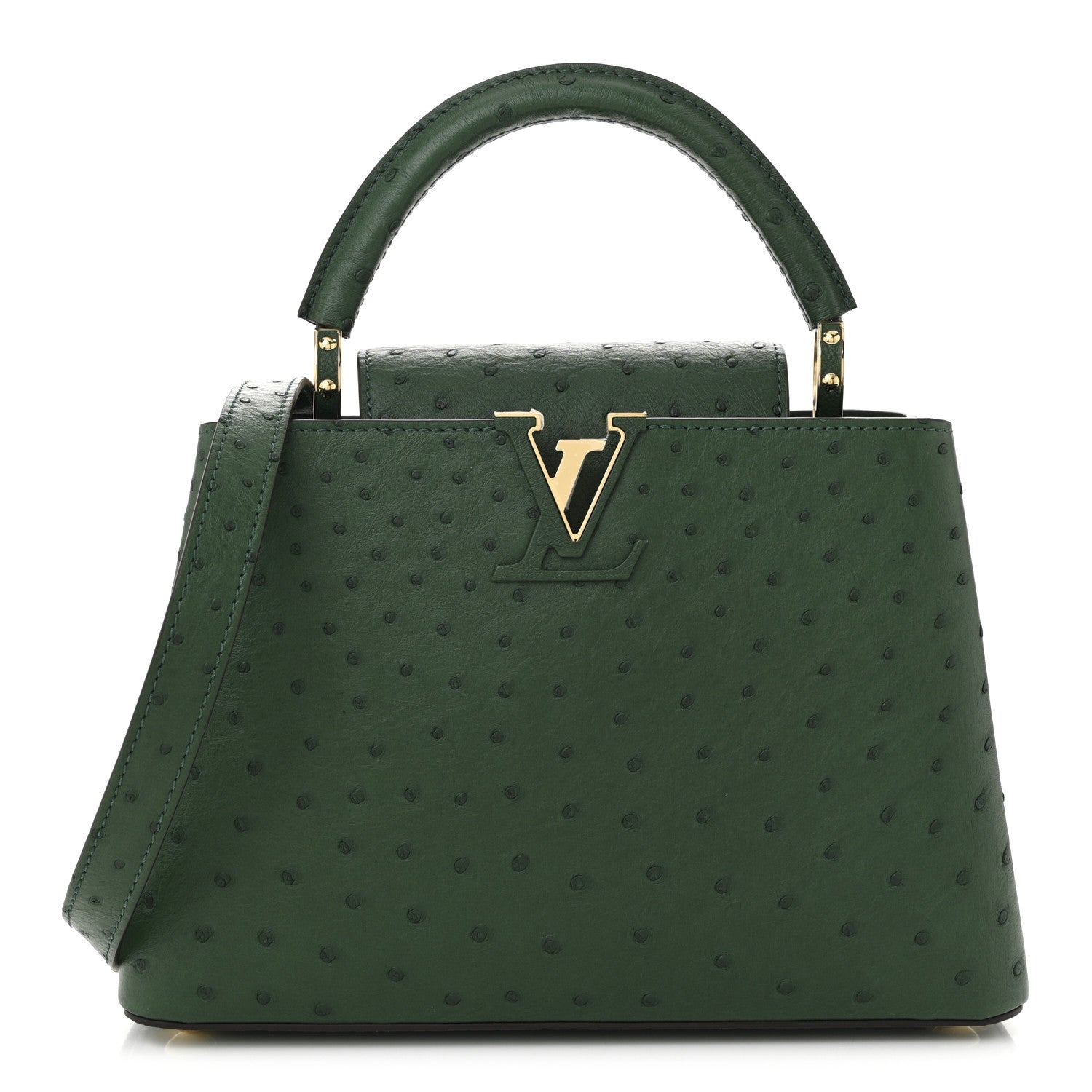 Louis Vuitton Ostrich Capucines BB Mint 1 of 9