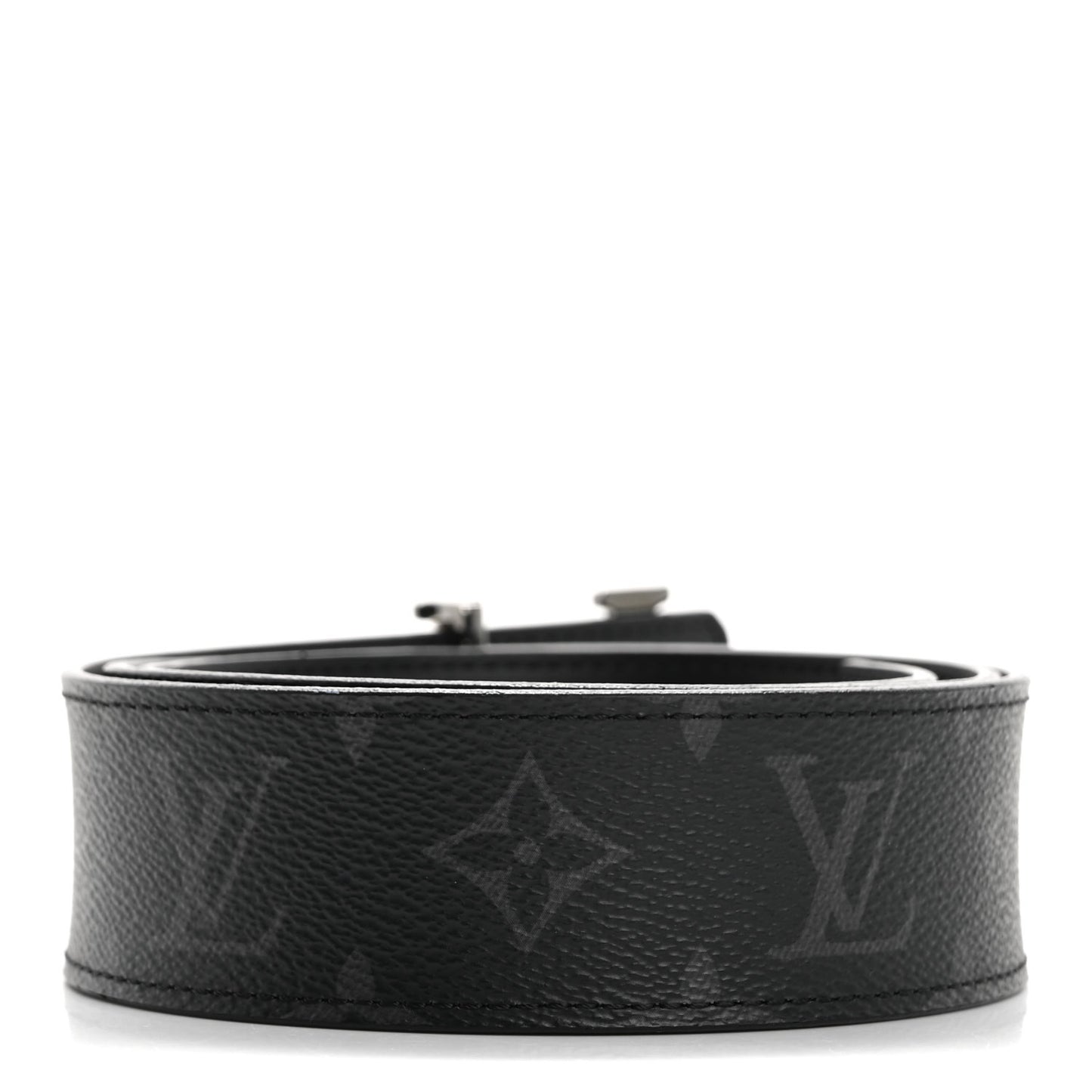 Monogram Eclipse Taigarama 40mm LV Initiales Reversible Belt 90 36 Black