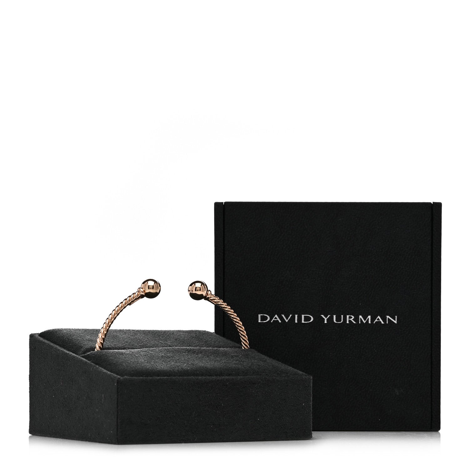David Yurman 18K Rose Gold 7mm Solari Bracelet 4 of 4