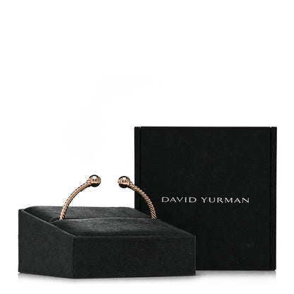 David Yurman 18K Rose Gold 7mm Solari Bracelet 4 of 4