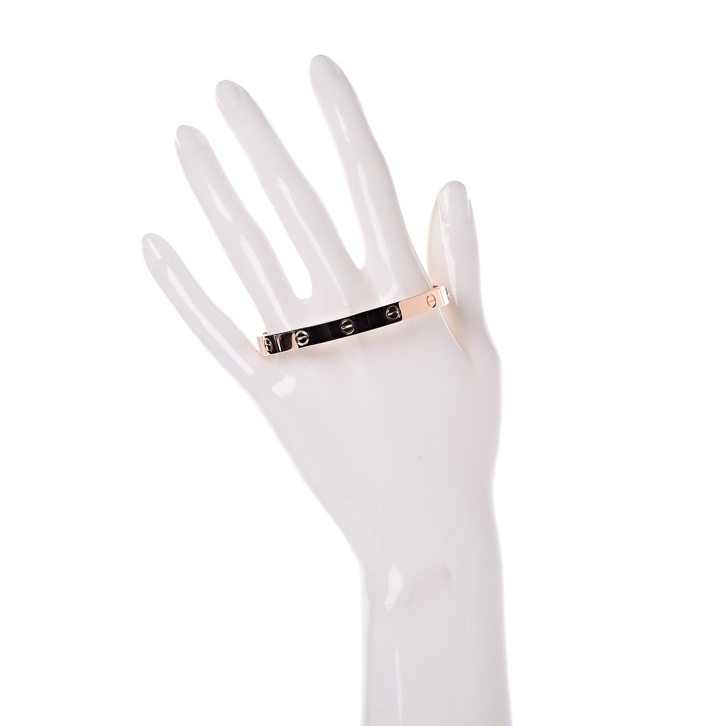 18K Pink Gold LOVE Bracelet 17