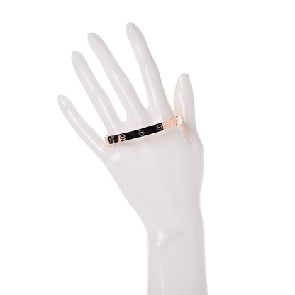 Cartier 18K Pink Gold LOVE Bracelet 17 2 of 7