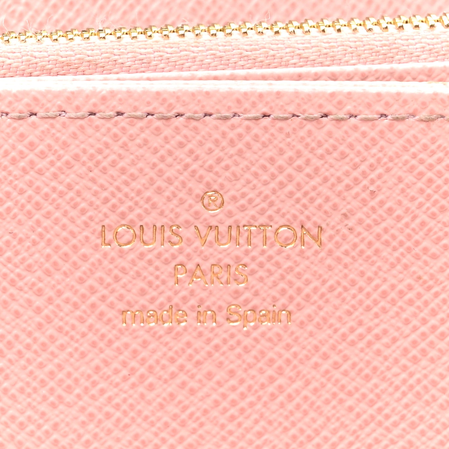 Louis Vuitton Monogram Zippy Wallet Rose Ballerine 6 of 13
