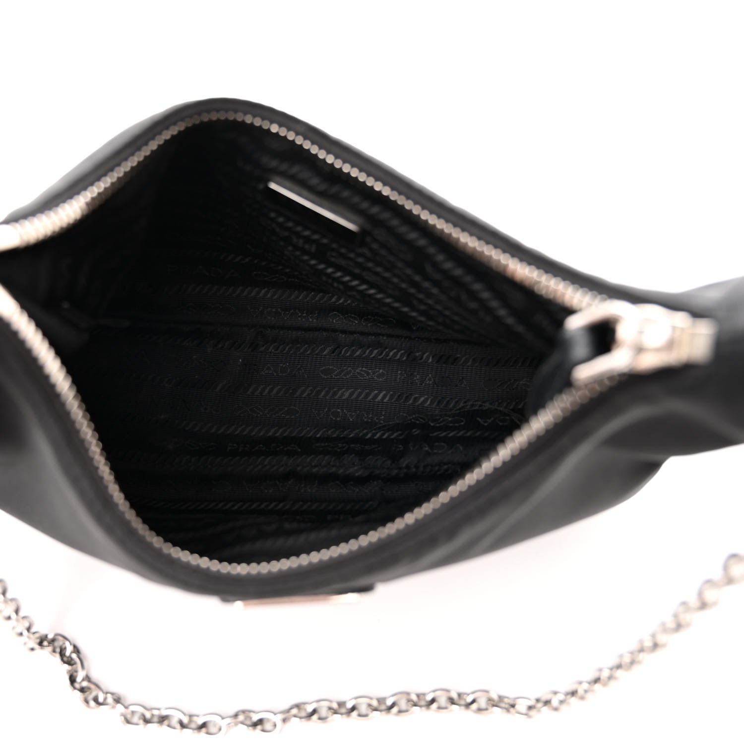 Prada Nylon Re-Edition 2005 Shoulder Bag Black 5 of 11