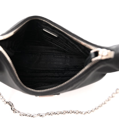 Prada Nylon Re-Edition 2005 Shoulder Bag Black 5 of 11