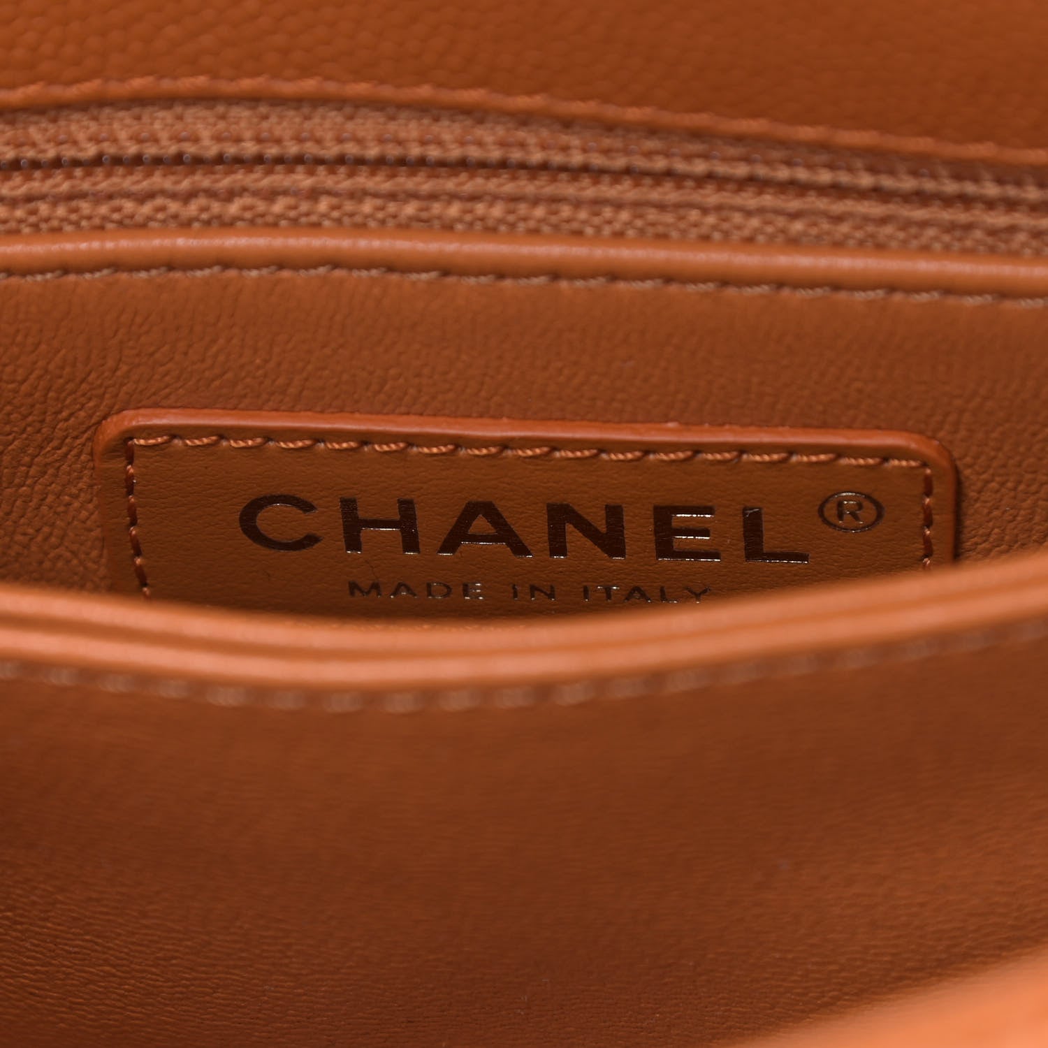 Chanel Caviar Quilted Extra Mini Coco Handle Flap Light Brown 5 of 8
