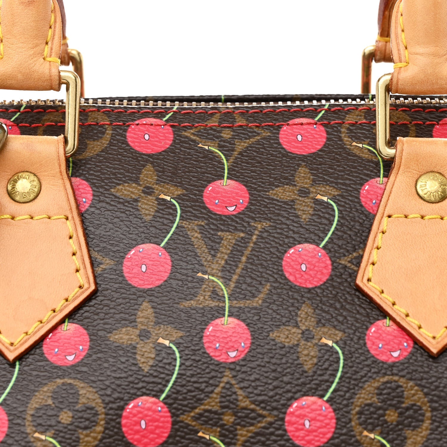 Louis Vuitton Monogram Cerises Speedy 25 8 of 13