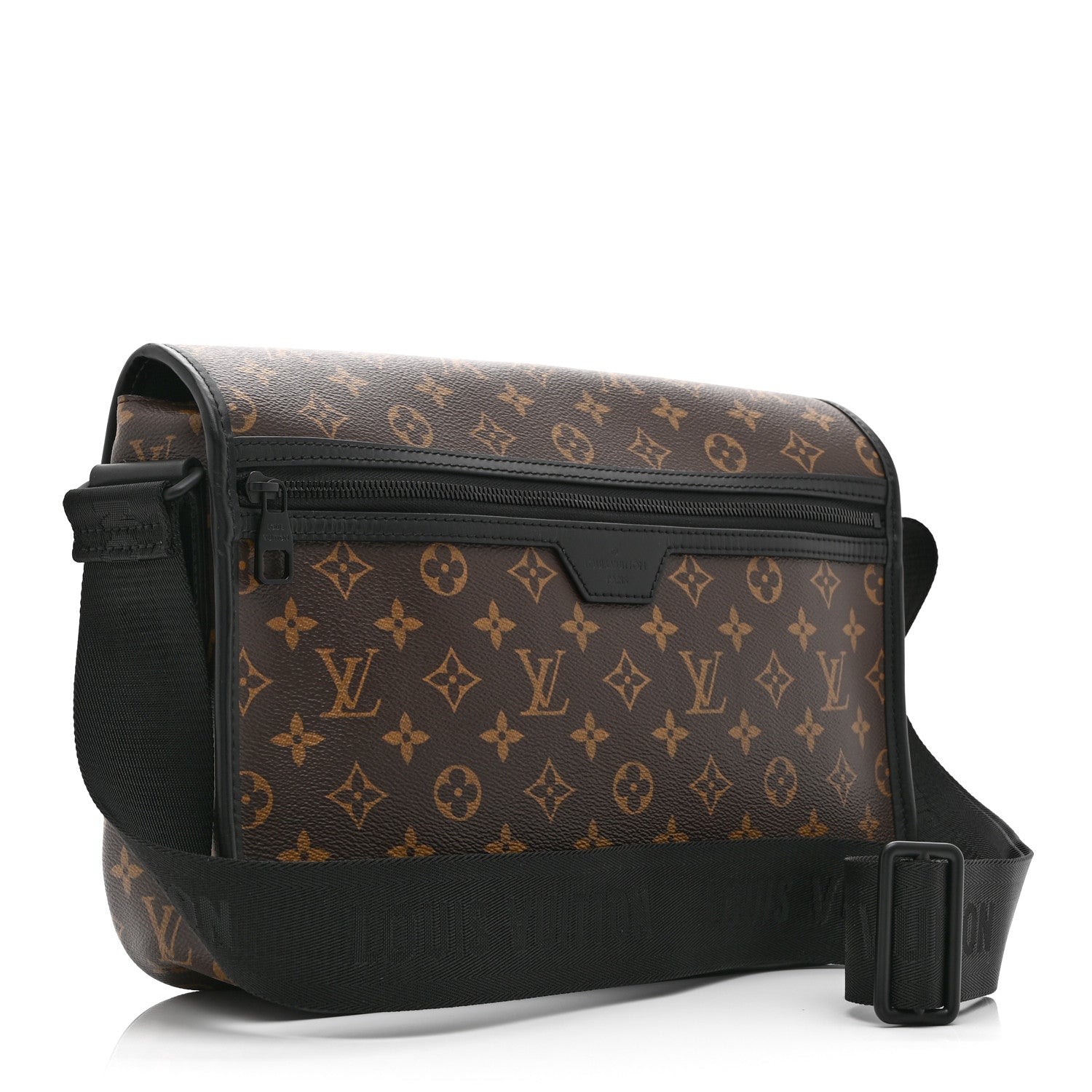 Louis Vuitton Monogram Macassar Archy Messenger MM 3 of 9