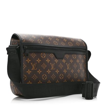 Louis Vuitton Monogram Macassar Archy Messenger MM 3 of 9