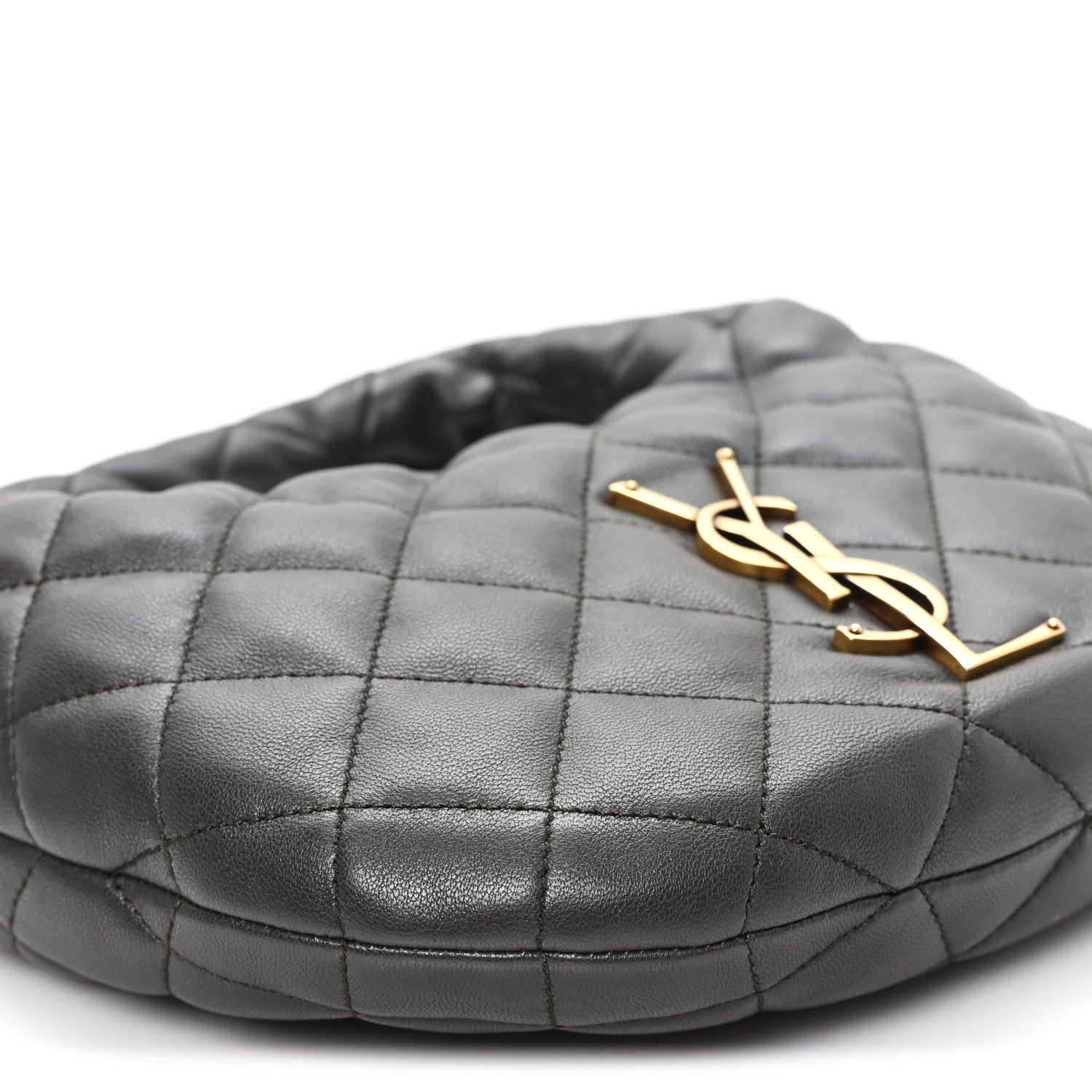 Saint Laurent Lambskin Quilted Icarino Bag Urban Grey 8 of 9