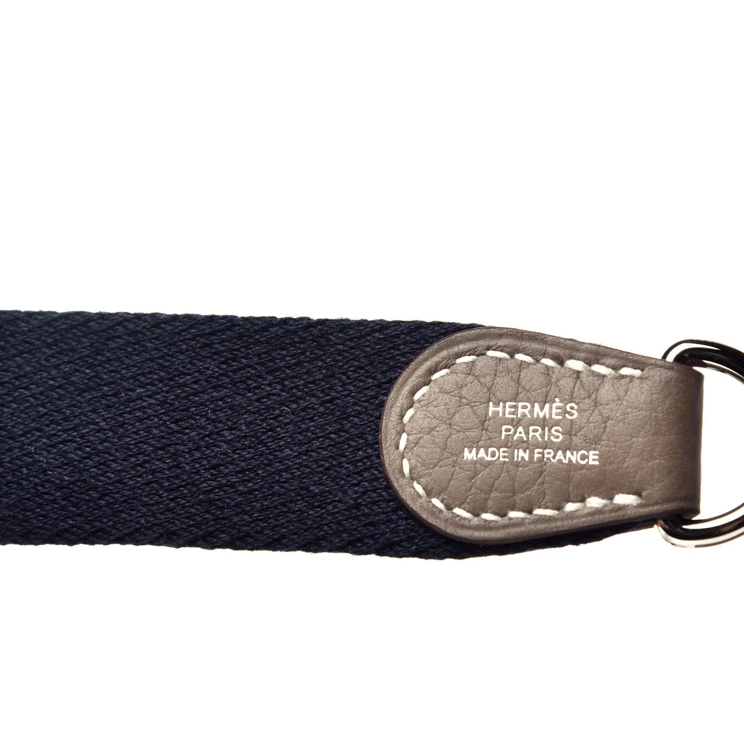 Hermes Taurillon Clemence Amazone Evelyne TPM Etoupe Bleu Indigo 6 of 8
