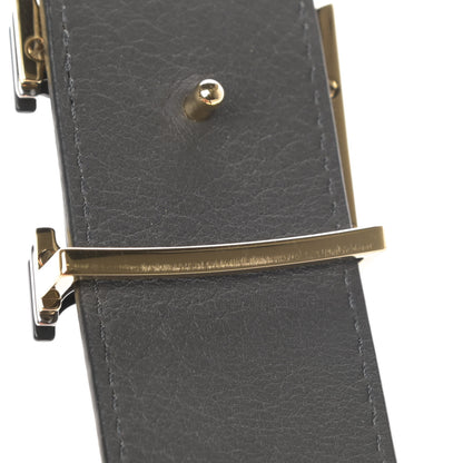Louis Vuitton Calfskin 45mm LV Capucine Initiales Belt 90 36 Black 6 of 6