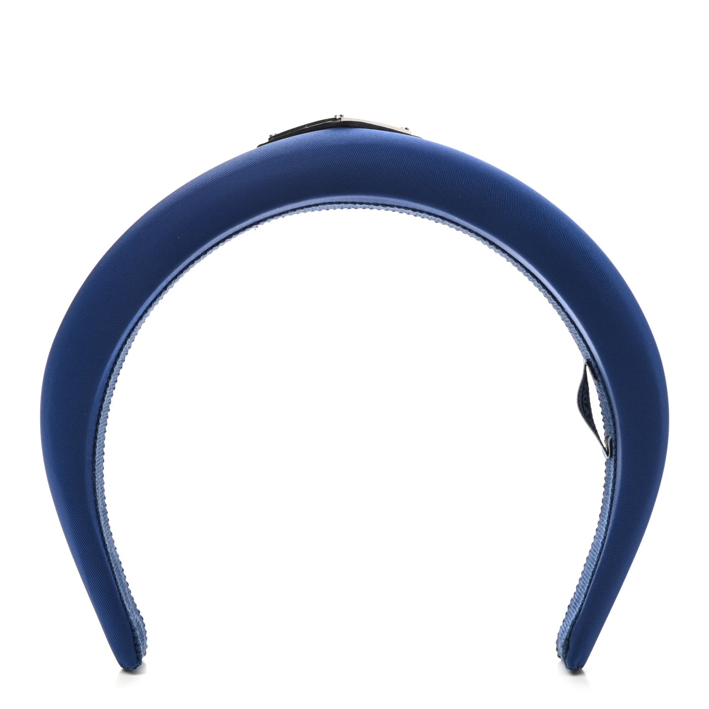 Re-Nylon Triangle Logo Headband Bluette
