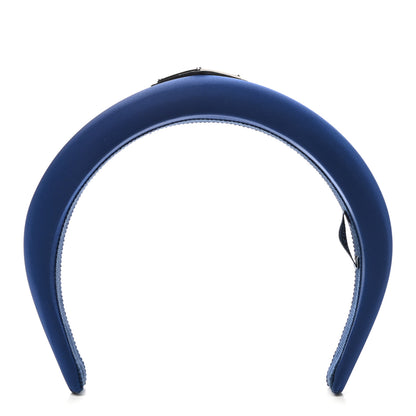 Prada Re-Nylon Triangle Logo Headband Bluette 1 of 6