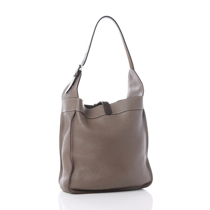 Hermes Taurillon Clemence Marwari PM Etoupe 2 of 9