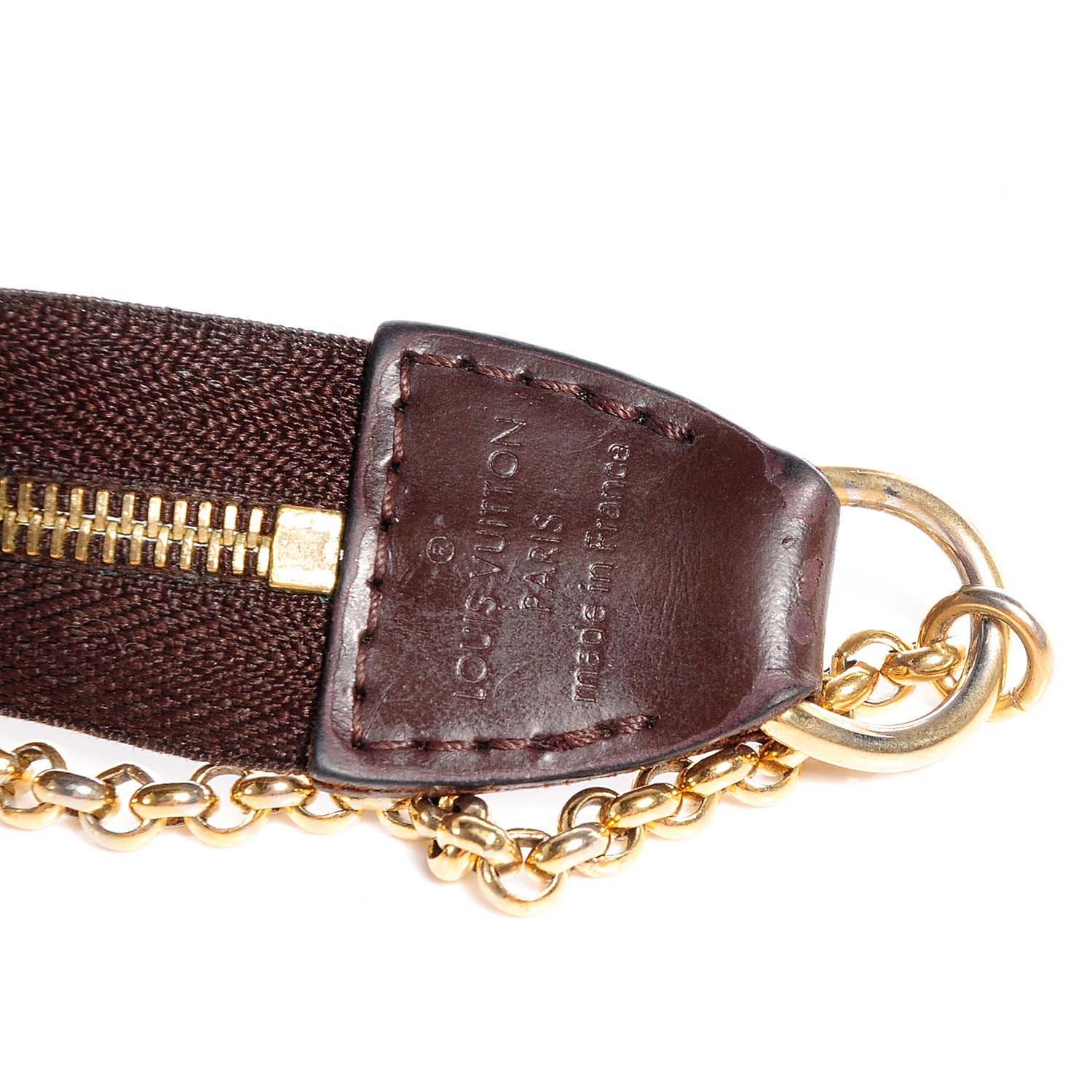Louis Vuitton Damier Ebene Eva Clutch 9 of 10