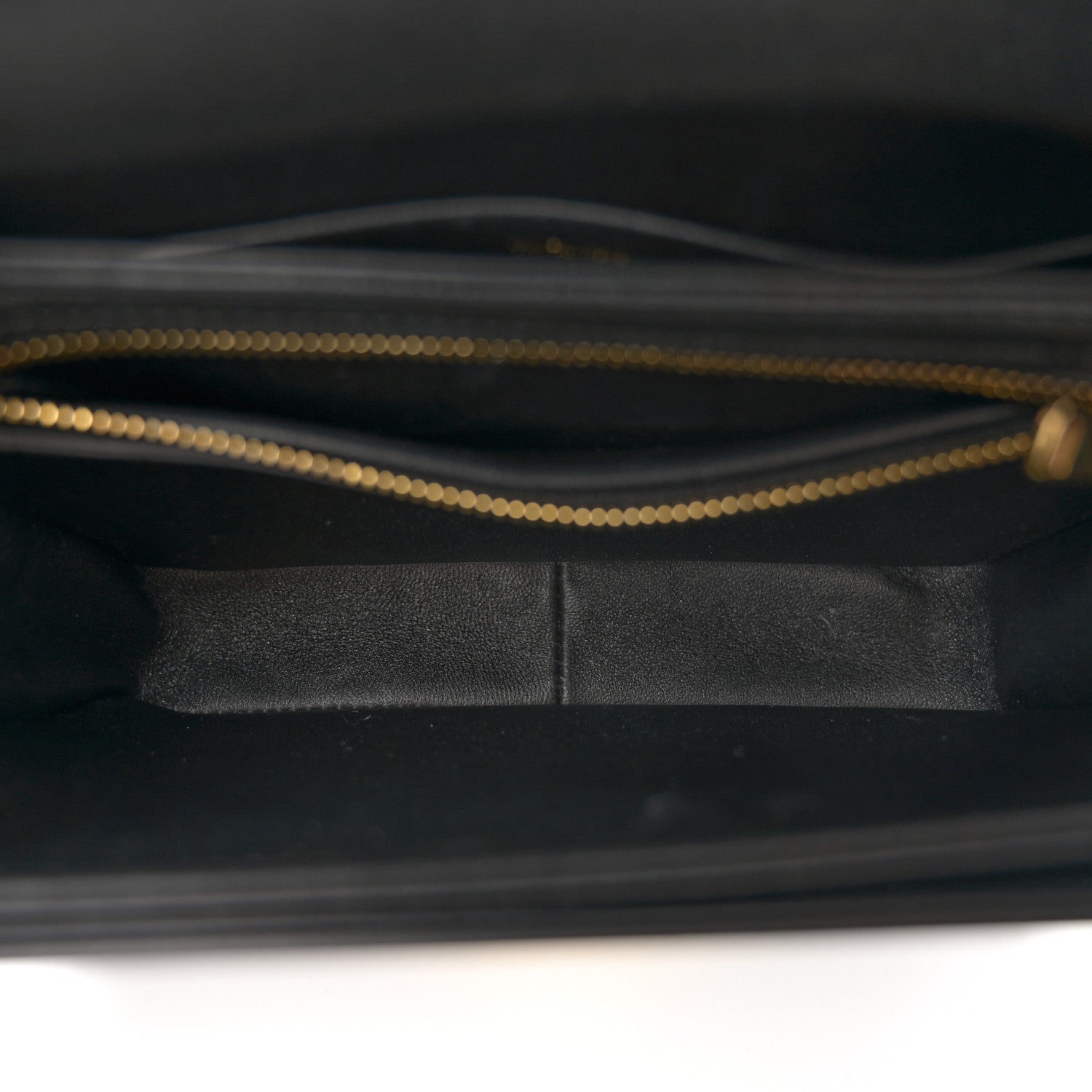 Celine Shiny Calfskin Teen Triomphe Black 5 of 12
