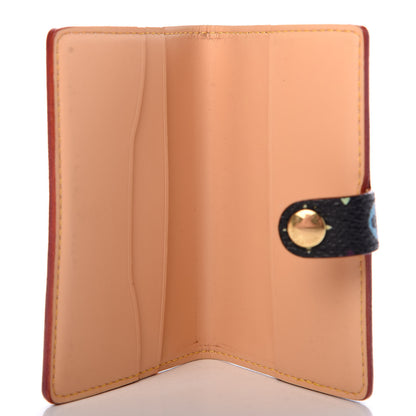 Louis Vuitton Monogram Multicolor Carnet de Bal Mini Agenda Cover Black 5 of 7
