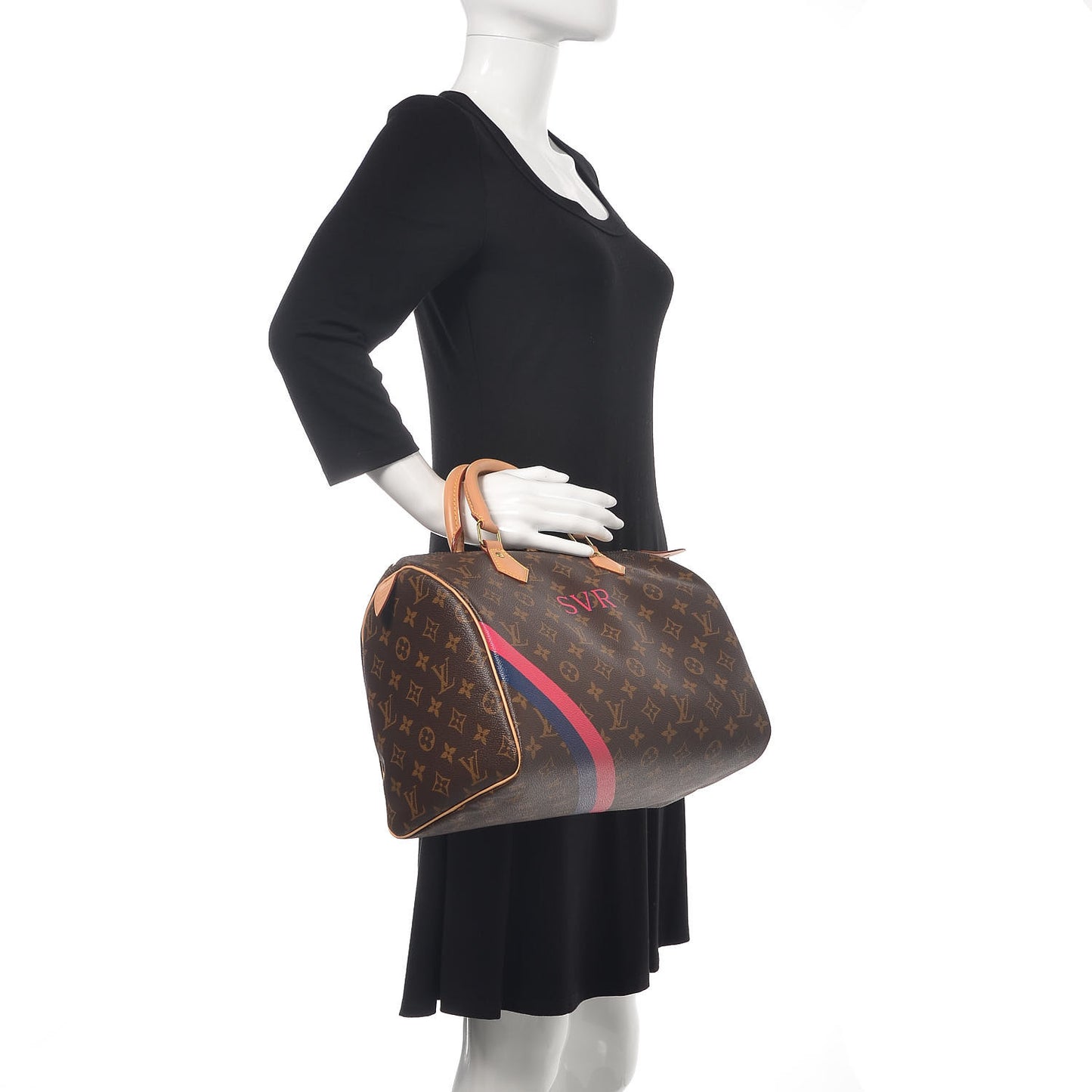 Monogram My LV Heritage Speedy 30 Fuchsia Violet