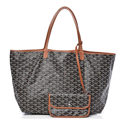 Goyard Goyardine Saint Louis GM Black Gold 2 of 15