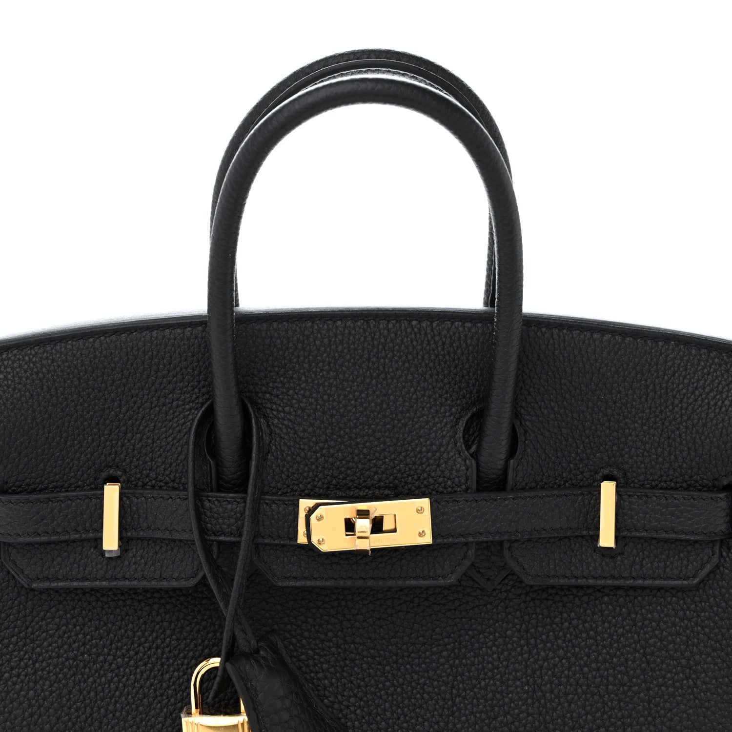 Hermes Togo Birkin 25 Black 7 of 10