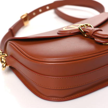 Christian Dior Box Calfskin Medium Bobby Flap Dark Tan 8 of 10