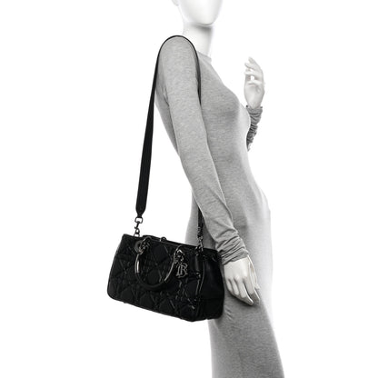 Christian Dior Lambskin Cannage The Lady 95.22 Black 2 of 11