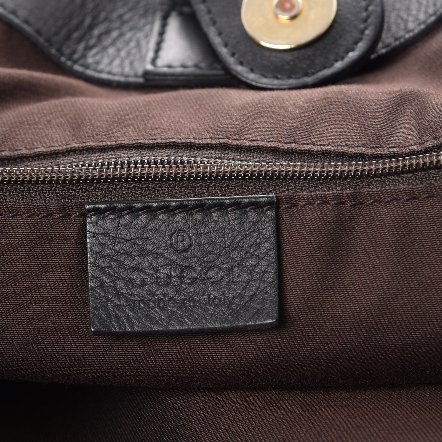 Gucci Monogram Large Sukey Tote Beige Ebony Black 6 of 12