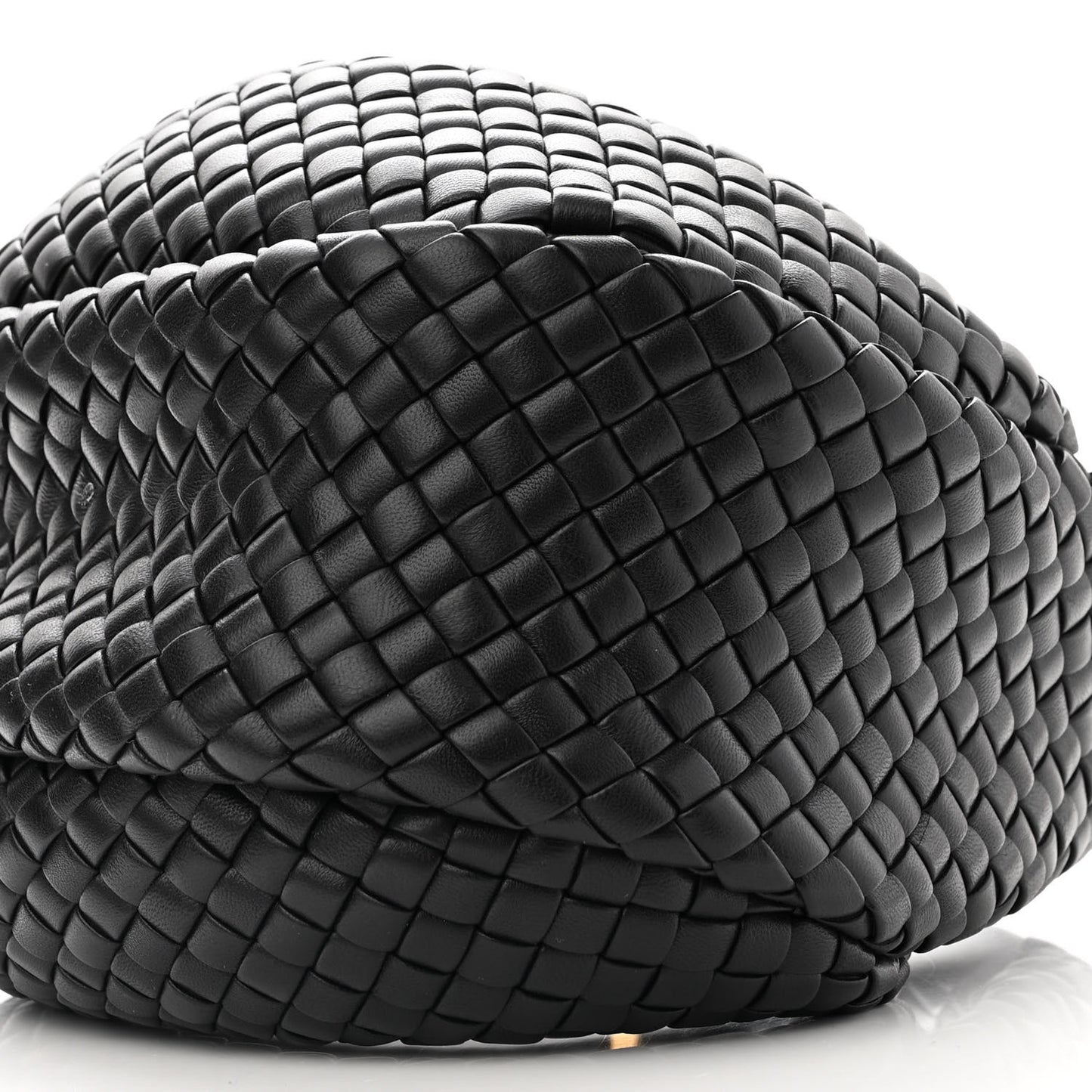 Lambskin Intrecciato Mini Padded Jodie Black