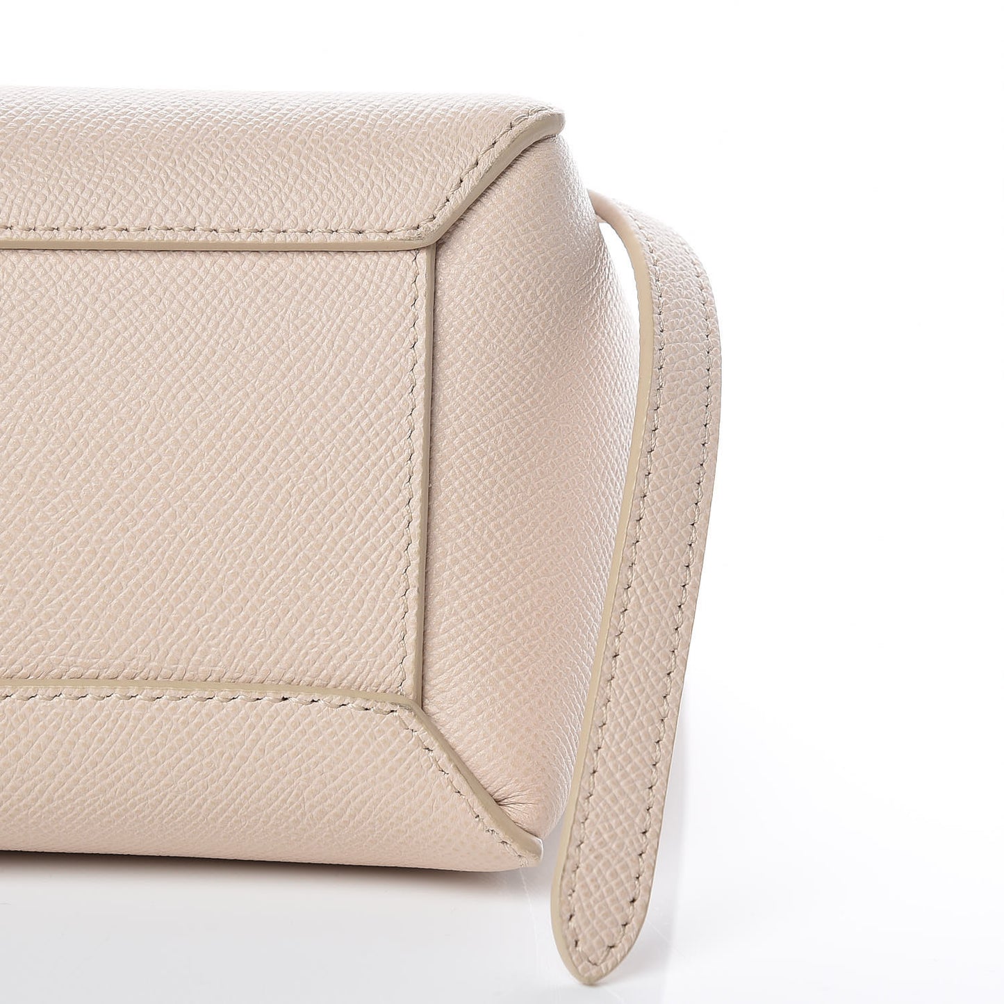Grained Calfskin Nano Belt Bag Ballerina