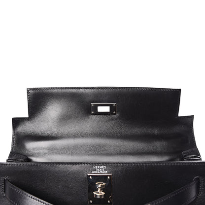 Hermes Box Kelly Sellier 28 Black 13 of 44