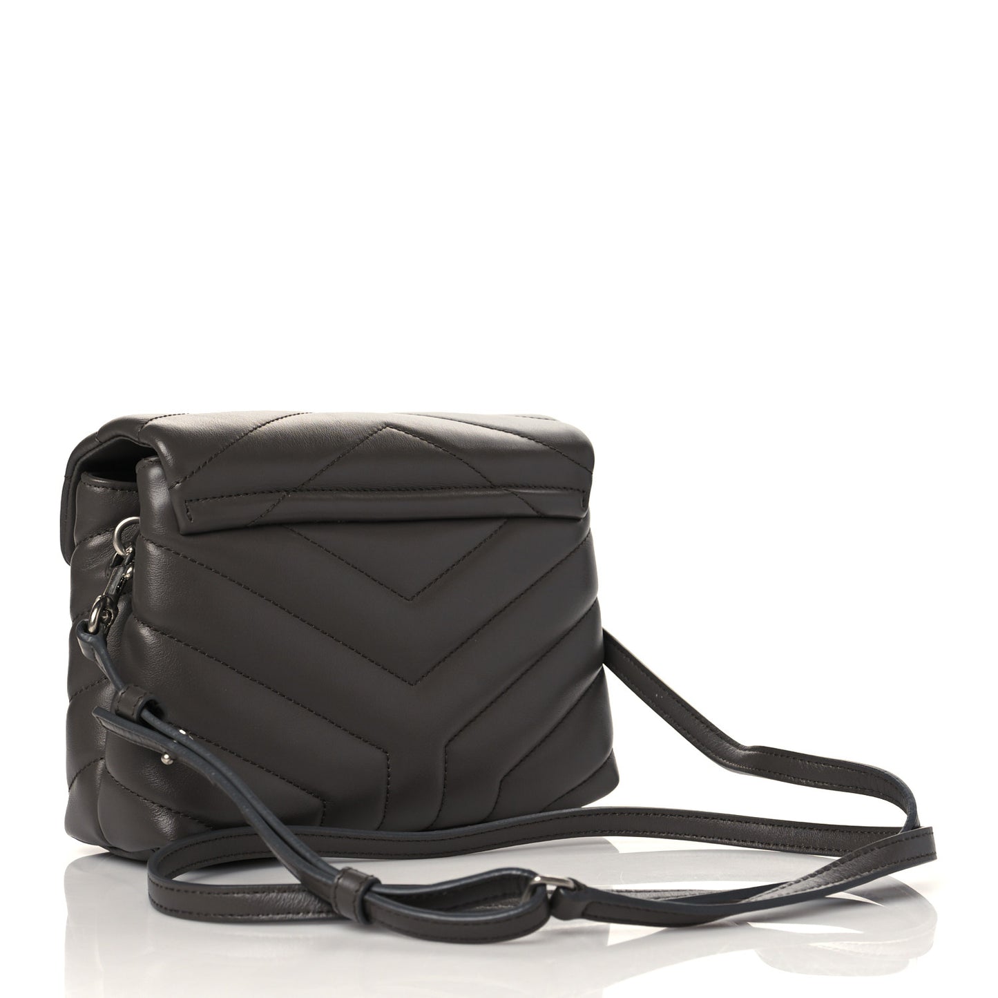Calfskin Y Quilted Monogram Toy Loulou Crossbody Bag Earth