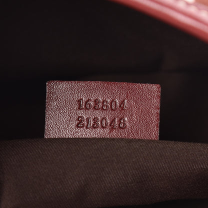 Gucci Velvet Large Horsebit 85th Anniversary Hobo Bordeaux Black 9 of 11
