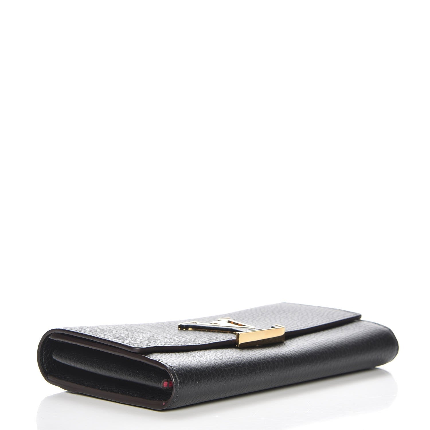 Louis Vuitton Taurillon Capucines Wallet Black 4 of 7