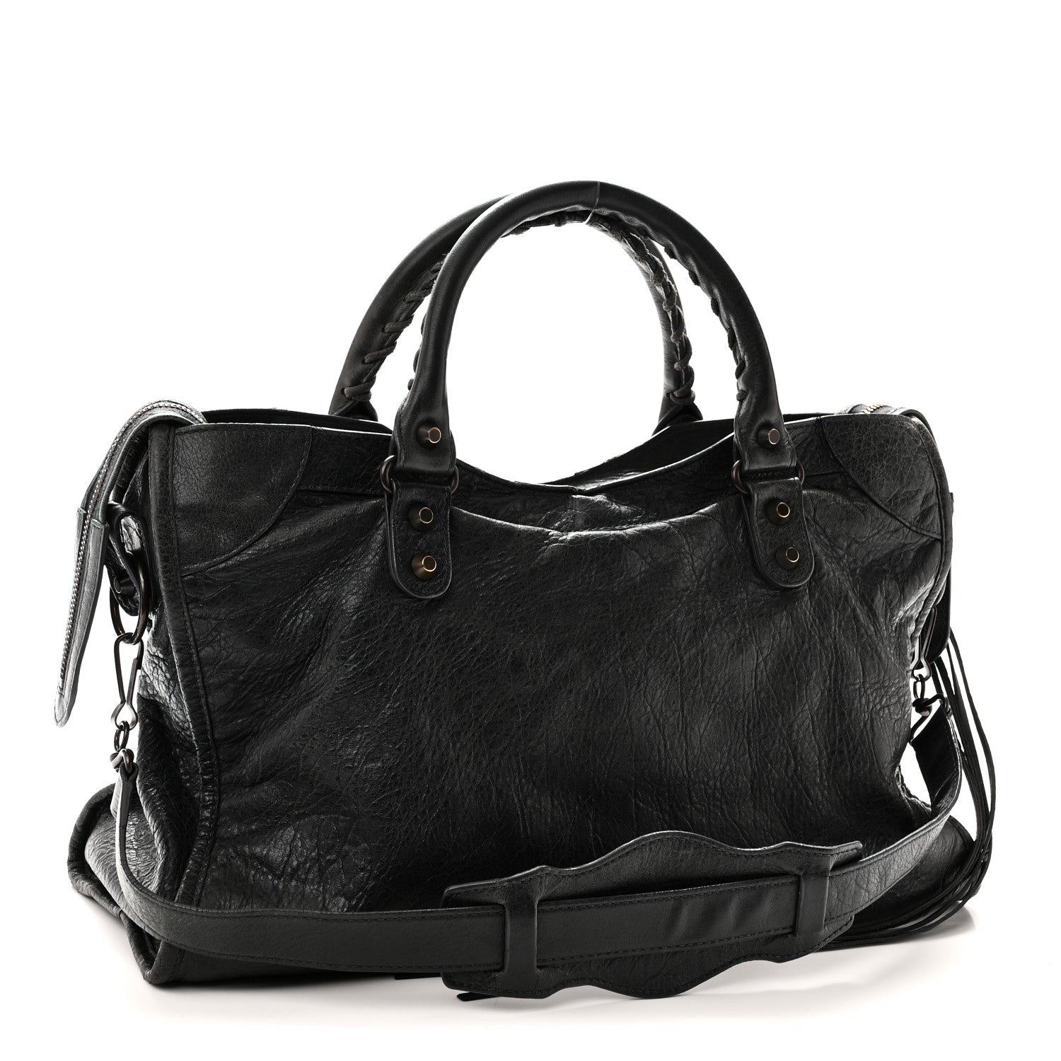 Balenciaga Agneau Classic Hardware City Anthracite 3 of 10