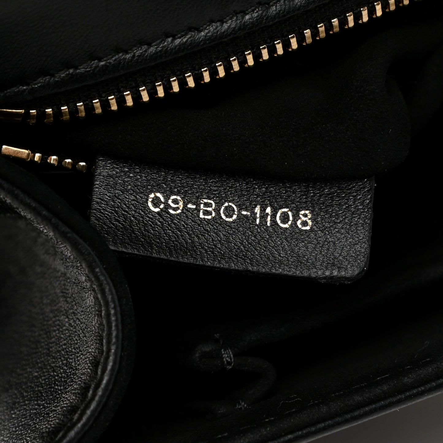 Lambskin Medium Diorama Flap Bag Black
