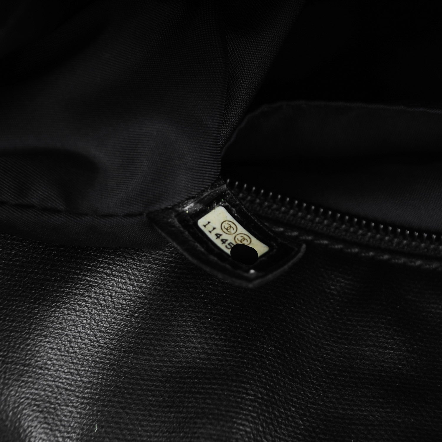 Chanel Coated Canvas Large Paris Biarritz Tote Black 9 of 10