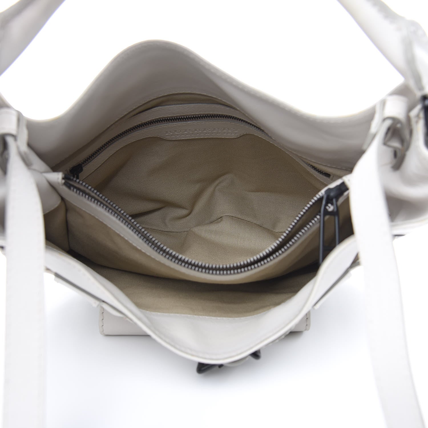 Burberry House Check Hobo White 6 of 14