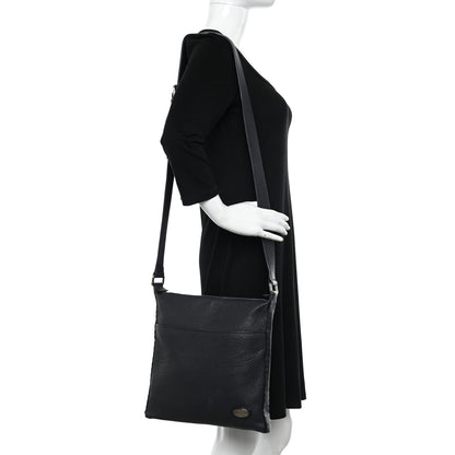 Fendi Cuoio Romano Selleria Messenger Dark Blue 2 of 9