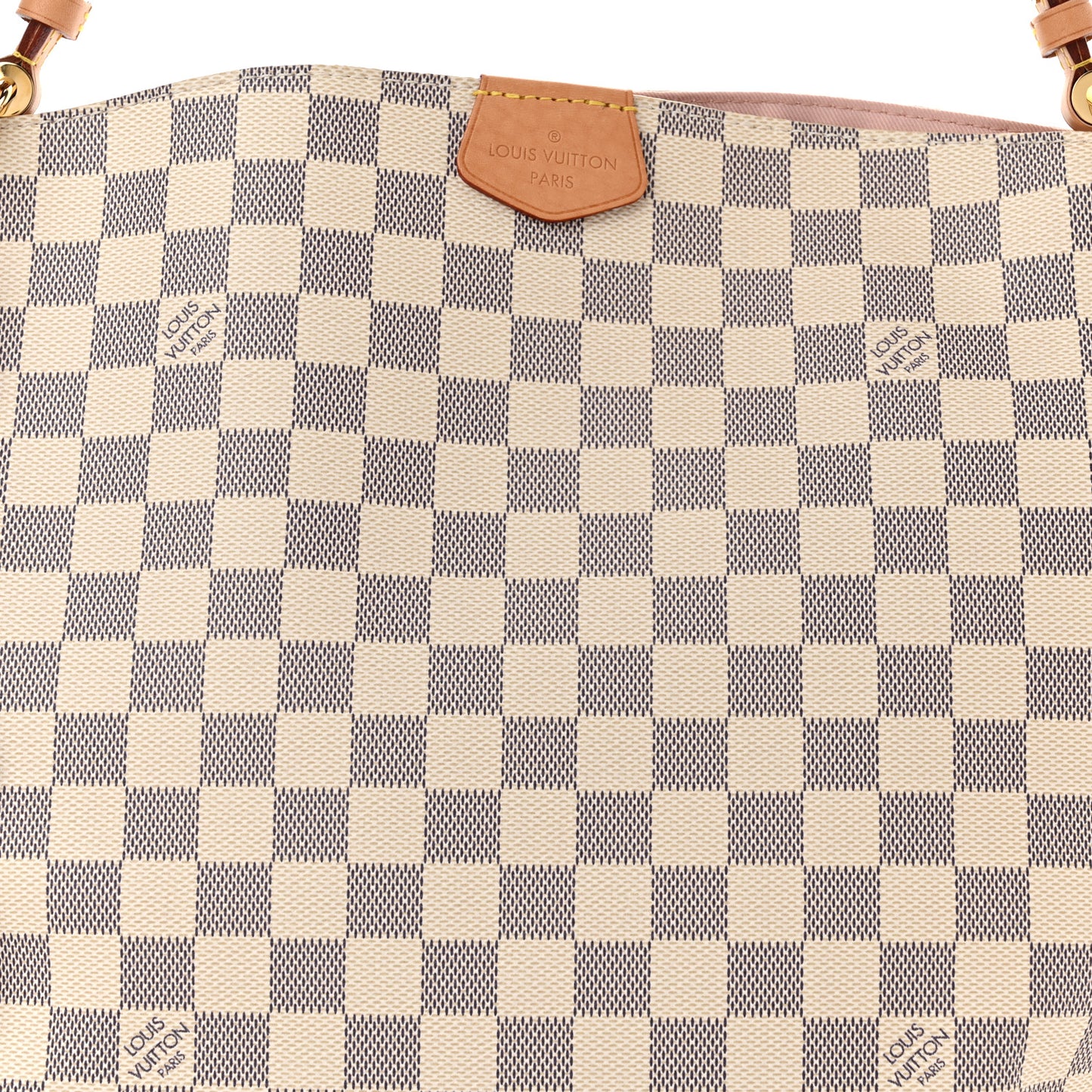 Damier Azur Graceful PM Rose Ballerine