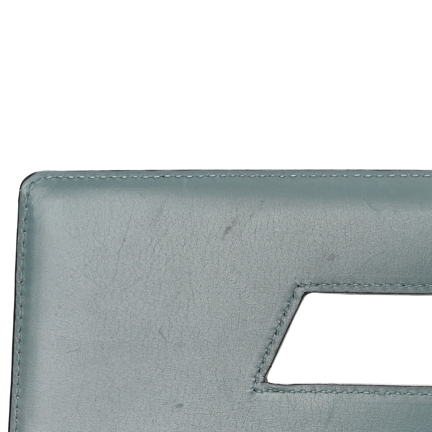 Loewe Calfskin Small Barcelona Shoulder Bag Stone Blue 15 of 21