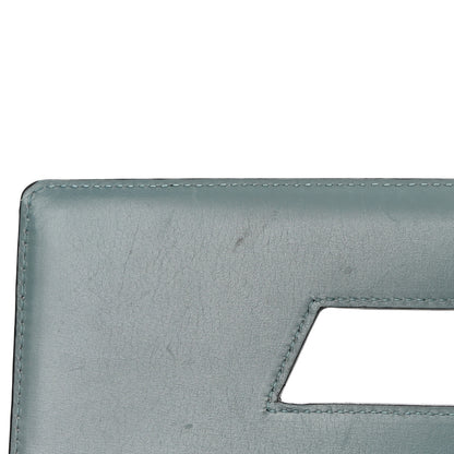 Loewe Calfskin Small Barcelona Shoulder Bag Stone Blue 15 of 21