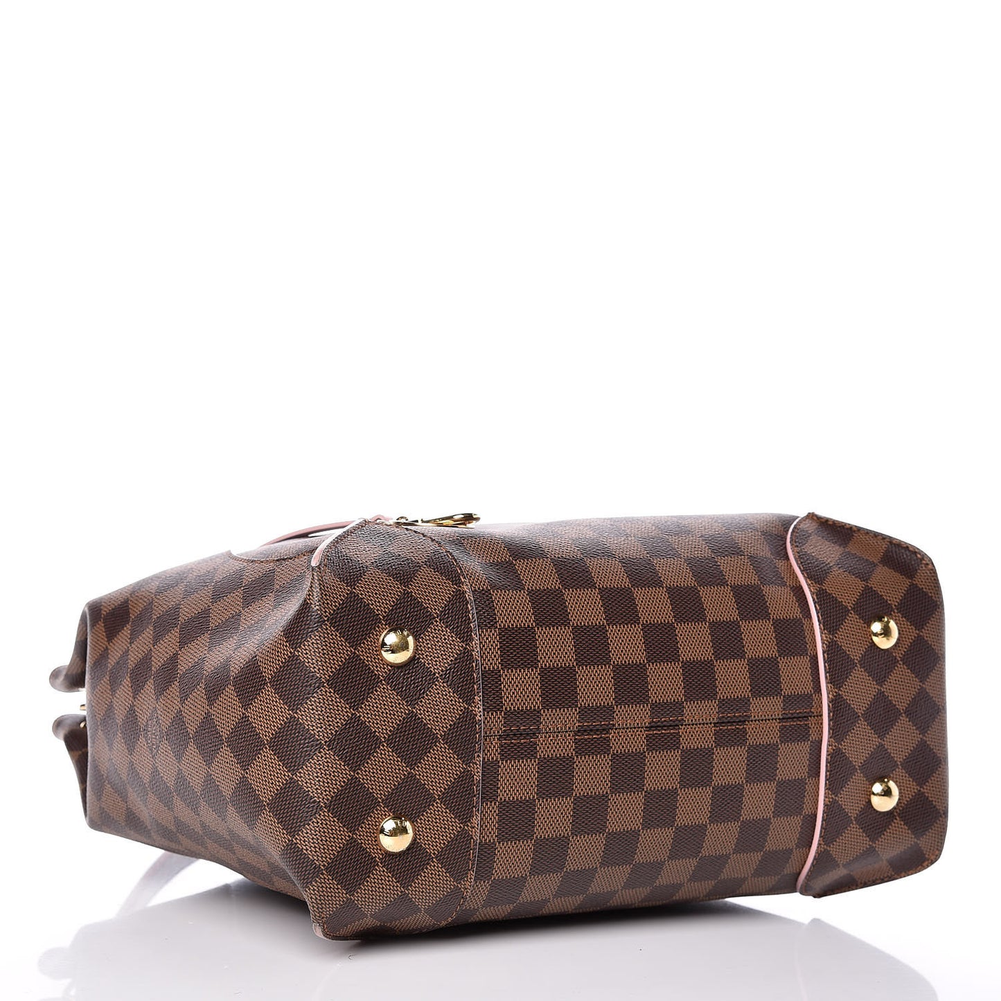 Damier Ebene Caissa Hobo Rose Ballerine
