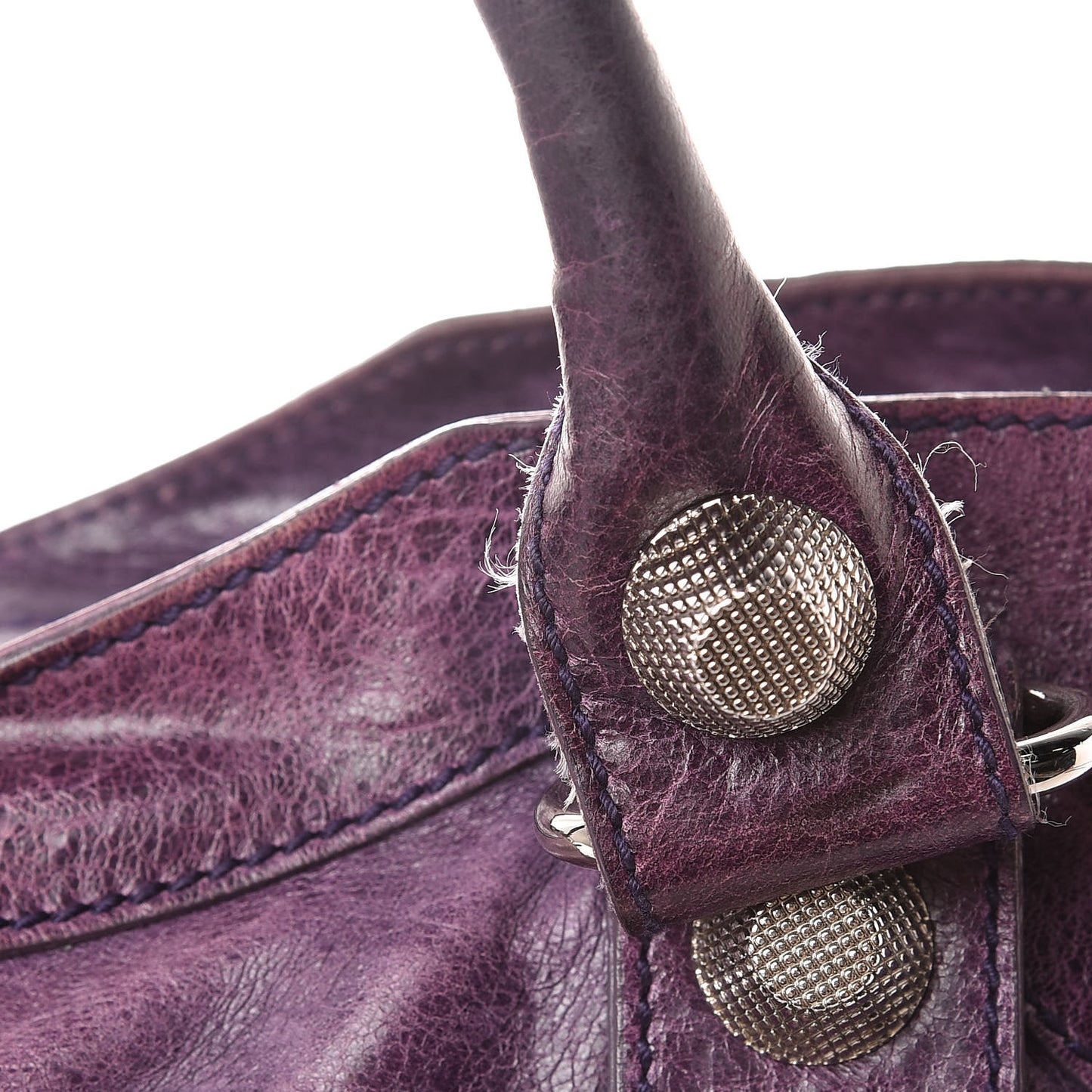 Agneau Giant 21 Silver Hardware City Raisin