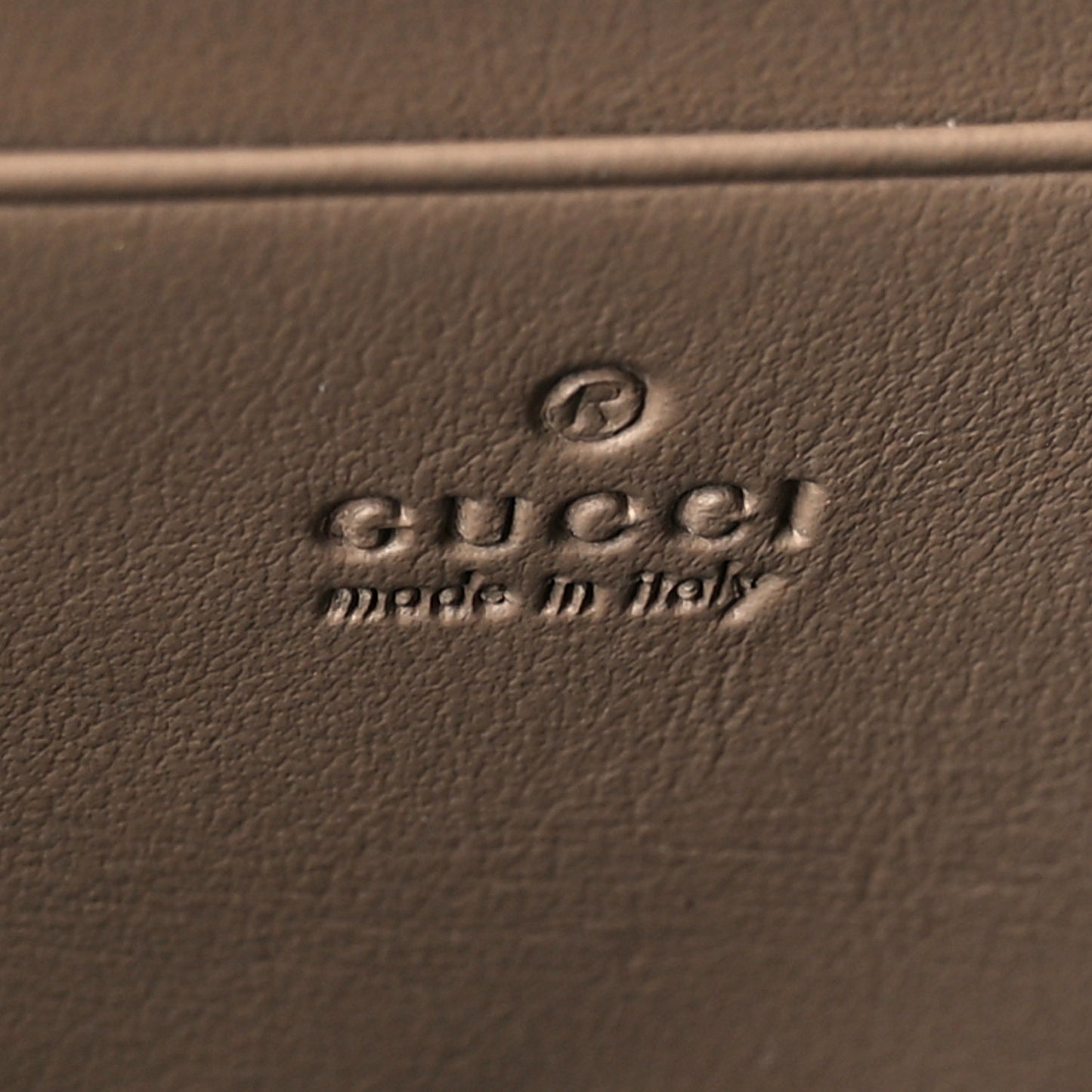GG Supreme Monogram Mini Dionysus Chain Wallet Beige Taupe