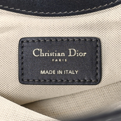 Christian Dior Oblique Fold Over Clutch Blue 7 of 10