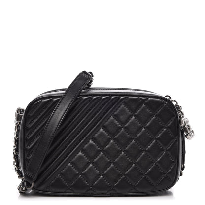 Chanel Lambskin Small Coco Boy Camera Case Black 1 of 9