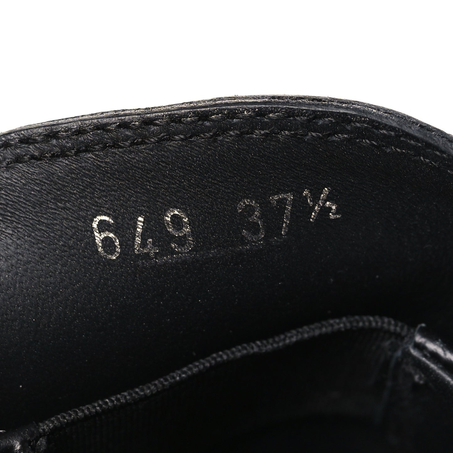 Spazzolato Rois Metal Triangle Logo Monolith 55mm Loafers 37.5 Black
